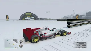 Grand Theft Auto V - Open Wheel races are in the snow, Life's a Beach track.