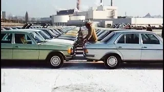 1976 Mercedes-Benz w123 - the new standard of the 200 D - 280 E Sternfahrt'76