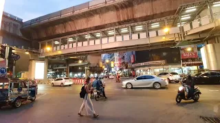 Bangkok Walking Sukhumvit Soi 8 and soi 10 in the Evening - October 2020 🇹🇭 Thailand