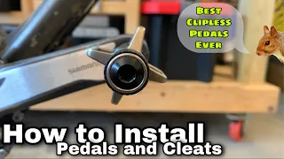 HOW TO INSTALL: Crankbrothers Eggbeater 3 pedals and cleats, Best MTB Clipless Pedals Money Can Buy