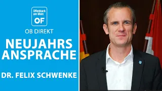 Neujahrsansprache Oberbürgermeister Dr.  Felix Schwenke