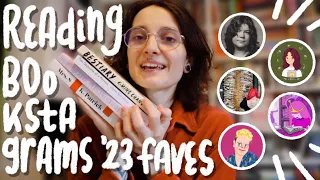 Reading Bookstagrammers 2023 Favorites | VLOG