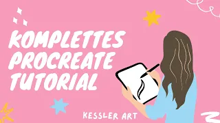 Komplettes PROCREATE TUTORIAL für ANFÄNGER + versteckte Funktionen