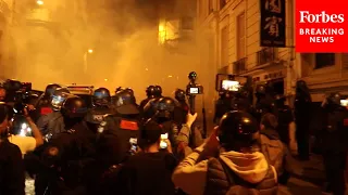 NEW FOOTAGE: Unrest Grips Paris As Demonstrations, Violence Continue After Deadly Police Shooting