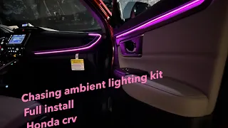 Honda CRV interior ambient lights installed | MUST SEE