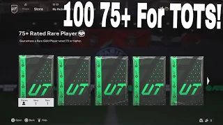 I Saved 100 75+ Rated Rare Player Packs & Got.. FC 24 Ultimate Team!