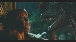 The Dilophosaurus Ambush | Jurassic World Dominion (2022)