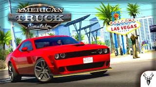 Driving A Dodge Challenger From NY To CA Cannonball Run Style!! (ATS Live Stream)