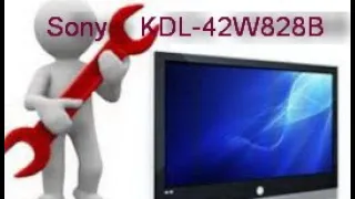 Телевизор Sony KDL-42W828B. Замена подсветки, доработка драйвера.