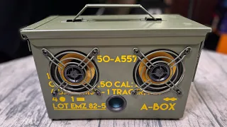 .50 CAL A-BOX  - THE ORIGINAL AMMO CAN BOOMBOX