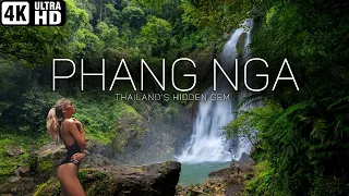 Phang Nga - 4K is the most beautiful province of Thailand. Walking Tour.