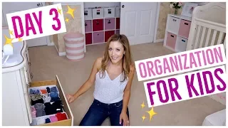 ✨ HOW TO ORGANIZE KIDS CLOTHES + TOYS ✨ | CLEAN WEEK DAY 3 | Brianna K  + Simply Allie Collab