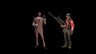 Spy finds Sniper's Jarate [TF2 15.ai]