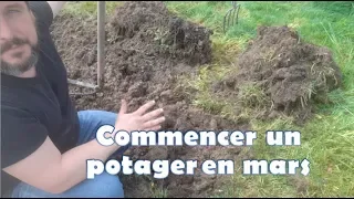 Comment démarrer un potager à l'arrache en mars pour planter des patates
