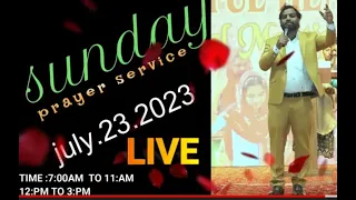 HEALING POWER SUNDAY SERVICE 12:PM TO 3:PM