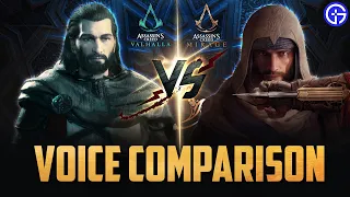 Basim Voice Comparison - Assassin's Creed Valhalla vs Assassin's Creed Mirage