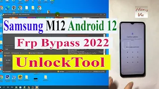 Samsung M12 Frp bypass Android 12 with Unlock Tool - Gsm Hung Vu.