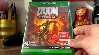 Doom Eternal - Распаковка и Обзор диска Xbox One