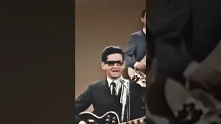 Roy Orbison Colorized "Oh, Pretty Woman" on The Ed Sullivan Show 1964 - PART 3 #shorts