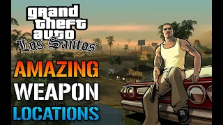 GTA San Andreas: Definitive Edition Amazing! Los Santos Weapons Locations (GTA Guide)