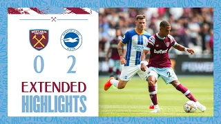 Extended Highlights | West Ham 0-2 Brighton | Premier League