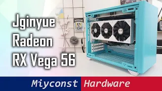 🇬🇧 Jginyue (精粤) AMD RX Vega 56 – white and fancy GPU from AliExpress for €85