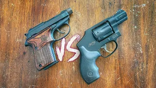 J-Frame vs Beretta Tomcat. A Pocket Pistol Duel.