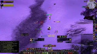 Classic WoW SM/RUIN Warlock 1v2 vs Paladin and warlock