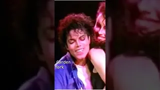 💋 Michael Jackson KISS with Tatiana Thumbtzen [BAD TOUR] #Shorts