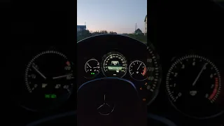 Mercedes CLS500 ускорение 0-100