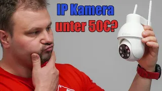 Wlan Kamera - IP Kamera Outdoor unter 50 €? Einrichten und Test.