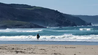 Testing Honey Surfboard "The Sting" in Galicia