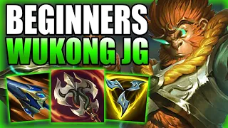 THIS IS HOW WUKONG JUNGLE CAN EASILY CARRY GAMES FOR BEGINNERS! - Gameplay Guide League of Legends