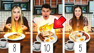 QUEM FIZER O MELHOR CAFÉ DA MANHÃ DA CASA GANHA 5000R$!! [ REZENDE EVIL ]