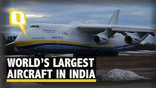 The Quint: World’s Largest Cargo Aircraft Lands in Hyderabad on May 13
