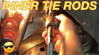 TOYOTA INNER TIE ROD REPLACEMENT - How to Replace Inner Tie Rods on a Toyota yourself and Save Money