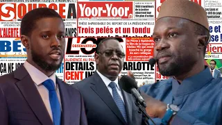 Diomaye pose des actes forts, SONKO applique, APR, Macky Macron… Revue de presse Wolof sur AGT News