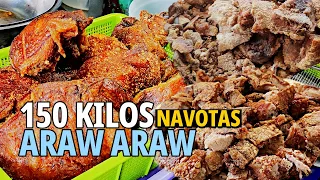 150 Kilos na Bagnet-Sisig nauubos kada araw!