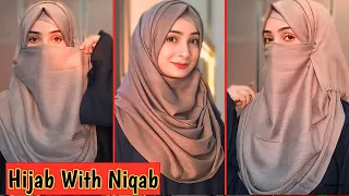 Summer Special Lawn Hijab Style || Full Coverage Layered Niqab tutorial ||Dr.Sidra9oor