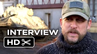 Fury Interview - David Ayers (2014) - Shia LaBeouf, Brad Pitt War Drama HD