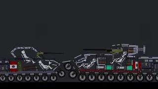 T-34 vs T-15 in People Playground