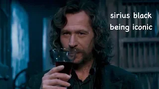 sirius black being iconic