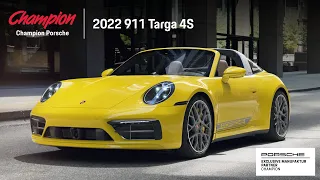 Champion Porsche 2022 911 Targa 4S (992) | Exclusive Manufaktur Walkaround