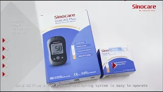 Demonstration of Gold AQ Plus Blood Glucose Monitoring System