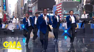 Cast of Broadway’s ‘Ain’t Too Proud’ performs medley of The Temptations l GMA