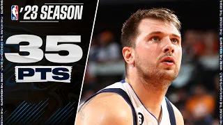 Luka Doncic 35 PTS 9 AST Full Highlights vs Suns 🔥