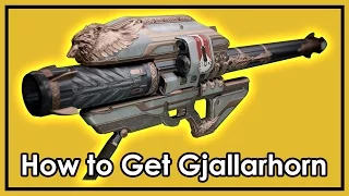 Destiny Rise of Iron: How to Get Gjallarhorn (Medallion & Cluster Locations)
