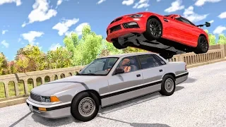 High Speed Traffic Crashes #5 - BeamNG Drive | CrashBoomPunk