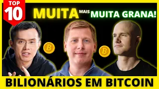 FORBES REVELA OS 10 BILIONÁRIOS QUE FATURARAM MUITO DINHEIRO COM BITCOIN