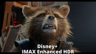 Guardians of the Galaxy Disney+ IMAX Enhanced vs 4K vs Blu-ray (HDR version)